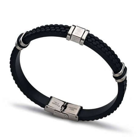 Men's Greek pattern bracelet